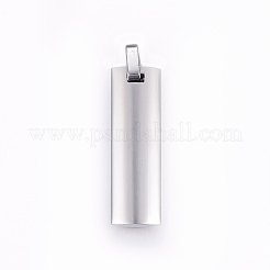 Non-Tarnish 304 Stainless Steel Pendants&nbsp;STAS-O103-25C