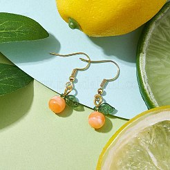 Acrylic Dangle Earrings&nbsp;EJEW-JE05749-01