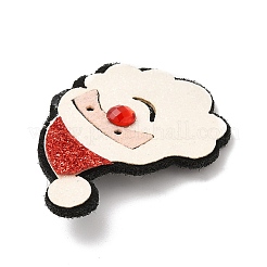 Christmas Theme PU Leather Brooch&nbsp;LS-JEWB-C004-01B