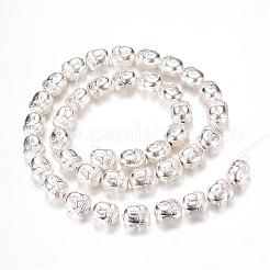 Electroplate Non-magnetic Synthetic Hematite Bead Strands&nbsp;G-Q465-28S