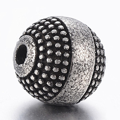 316 Surgical Stainless Steel Beads&nbsp;X-STAS-F160-01B