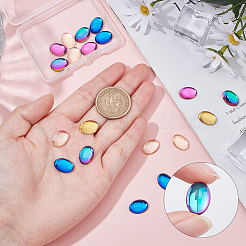 20Pcs Transparent K9 Glass Cabochons&nbsp;GGLA-SC0001-09