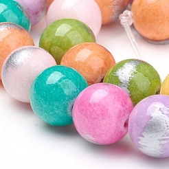Natural Mashan Jade Beads Strands&nbsp;G-G833-10mm-14