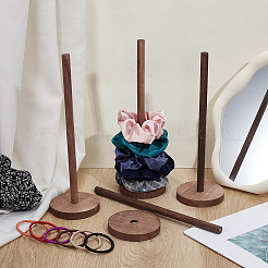 Wood Scrunchie Holders&nbsp;LS-ODIS-WH0001-88B