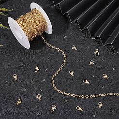 DIY Chain Bracelet Necklace Making Kit&nbsp;DIY-BBC0001-16