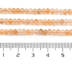 Natural Citrine(Heated) Beads Strands&nbsp;G-K376-B11-02