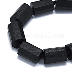 Natural Shungite Beads Strands&nbsp;G-O170-120