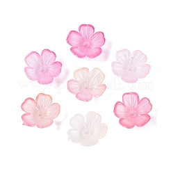 Transparent Plastic Bead Caps&nbsp;KY-Q005-02A-10