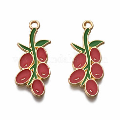 Alloy Enamel Pendants&nbsp;ENAM-T011-101-NR