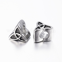 304 Stainless Steel European Beads Enamel Settings&nbsp;STAS-H368-30AS