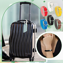 12Pcs 6 Styles PU Leather Luggage Tag Straps&nbsp;AJEW-GA0007-93