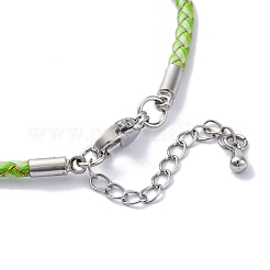 Polyester Cord Braided Bracelet Makings&nbsp;MAK-Z003-01P-31