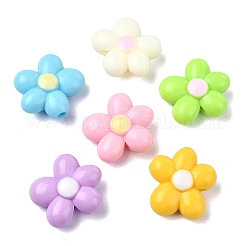 Opaque Acrylic Beads&nbsp;OACR-CJC0009-06