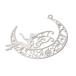 Non-Tarnish 201 Stainless Steel Pendants&nbsp;STAS-C166-04P