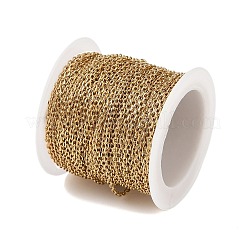 Ion Plating(IP) 304 Stainless Steel Link Chains&nbsp;CHS-A011-11B-G