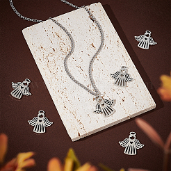 30Pcs Tibetan Style Alloy Pendants&nbsp;TIBEP-UN0001-14