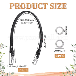 1Pc PU Leather Shoulder Straps&nbsp;AJEW-PH0001-49A