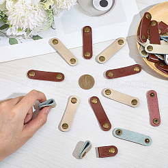 30Pcs 2 Colors Cowhide Leather Cord Organizers&nbsp;AJEW-CL0002-32