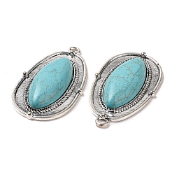 Synthetic Turquoise Big Pendants&nbsp;PALLOY-K001-045