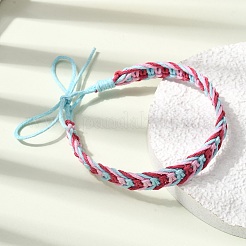 Adjustable Cotton Cord Braided Friendship Bracelets&nbsp;FB-CBA27E8-01B