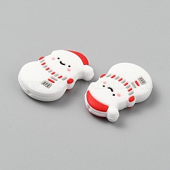 Food Grade Eco-Friendly Silicone Focal Beads&nbsp;SIL-WH0019-28A
