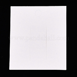 Gradient Color Rectangle Paper Hair Clip Display Cards with Hanging Hole&nbsp;CDIS-T004-19B