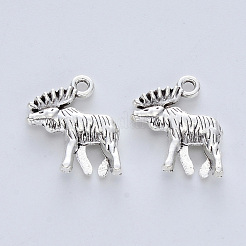 Tibetan Style Alloy Pendants&nbsp;TIBE-R316-064AS-RS