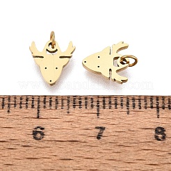304 Stainless Steel Charms&nbsp;STAS-S116-068G