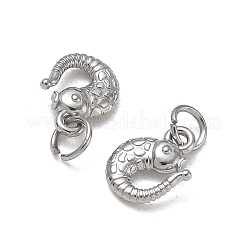 SHEGRACE Fish 304 Stainless Steel S-Hook Clasps&nbsp;SA-CBAF1D5-24P