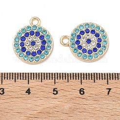 Alloy Rhinestone Pendants&nbsp;FIND-B061-01G