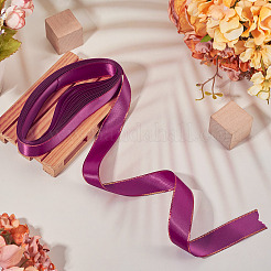 5M Polyester Gold Edged Satin Ribbon&nbsp;OCOR-TADJ0001-05C