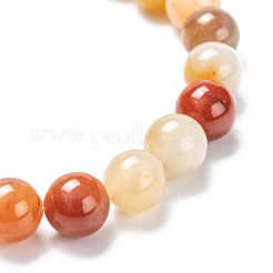 Natural Gemstone Stretch Beaded Bracelets&nbsp;G-A185-01H