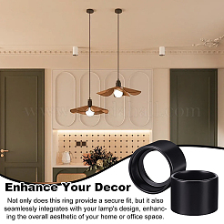 Iron Lamp Shade Collar Rings&nbsp;IFIN-WH0071-38