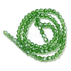 Transparent Electroplate Glass Beads Strands&nbsp;EGLA-A039-T3mm-A03