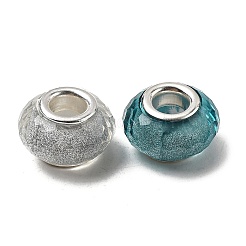 Faceted Resin European Beads&nbsp;RESI-C063-01B