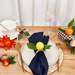 6Pcs 6 Style Wooden Napkin Rings&nbsp;DJEW-CA0001-25