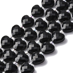 Natural Obsidian Beads Strands&nbsp;G-P570-E20-01