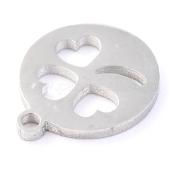 Non-Tarnish 304 Stainless Steel Charms&nbsp;STAS-O142-56P