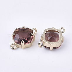 Transparent Glass Links connectors&nbsp;X-GLAA-T007-21C