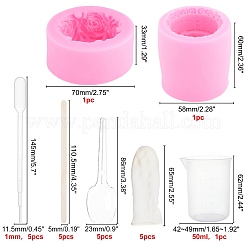 DIY Multilayer Cake Fondant Molds Kits&nbsp;DIY-OC0003-45