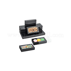 Foldable Paper Drawer Boxes with Clear Plastic Cover&nbsp;CON-WH0095-68A-04