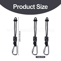 Polyester Cord Ropes Pendant Decorations&nbsp;HJEW-TADJ0022-02A
