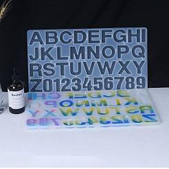 Number and Letter Design DIY Silicone Molds&nbsp;AJEW-P042-03