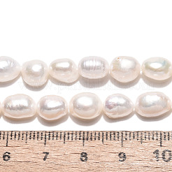 Natural Cultured Freshwater Pearl Beads Strands&nbsp;PEAR-N028-05