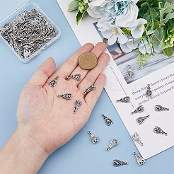100Pcs Tibetan Style Alloy Pendant&nbsp;FIND-DC0006-03