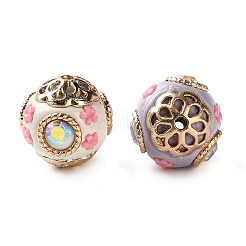 Handmade Polymer Clay Indonesia Beads&nbsp;IPDL-H001-06KCG