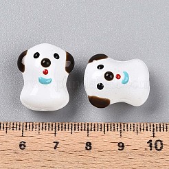 Handmade Lampwork Enamel Beads&nbsp;LAMP-N029-02G