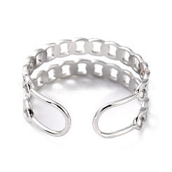Non-Tarnish 304 Stainless Steel Finger Rings&nbsp;X-RJEW-L102-25P
