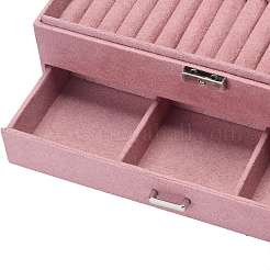 Velvet & Wood Jewelry Boxes&nbsp;VBOX-I001-04E