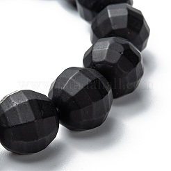 Frosted Glass Beads Stretch Bracelets&nbsp;BJEW-I296-12E